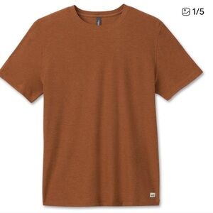 SOLD❌ Strato Tech Tee Autumn Heather Size XL short sleeve orange brown